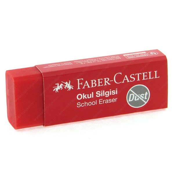 Faber-Castell Silgi Kırmızı 187222