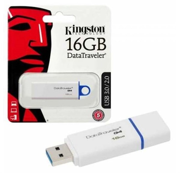 Kingston 16 GB DataTraveler G4 USB 3.0 Flash Disk