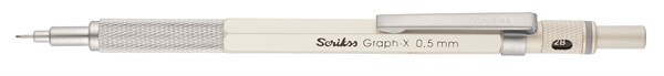 Scrikss Graph-x 0.5mm Mekanik Kurşun Kalem Beyaz