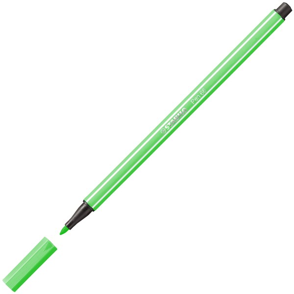 Stabilo Pen 68 Keçe Uçlu Boya Kalemi 1 MM Zümrüt Yeşili 68/16
