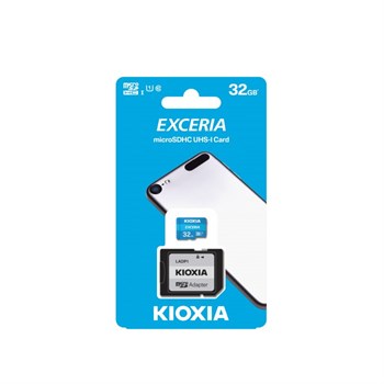 Kioxia 32GB Exceria Micro SDHC UHS-1 C10 100MB/sn