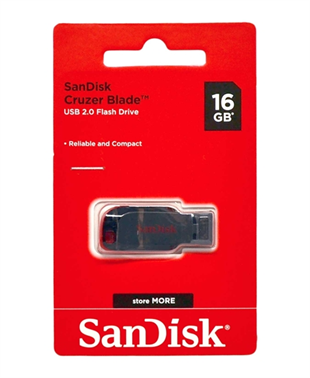 SanDisk 16 GB Cruzer Blade SDCZ5O-016G-B35