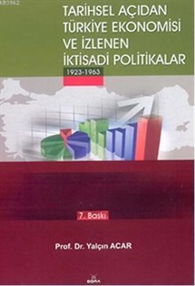 Tarihsel Açıdan Türkiye Ekonomisi ve İzlenen İktisadi Politikalar (1923-1963)